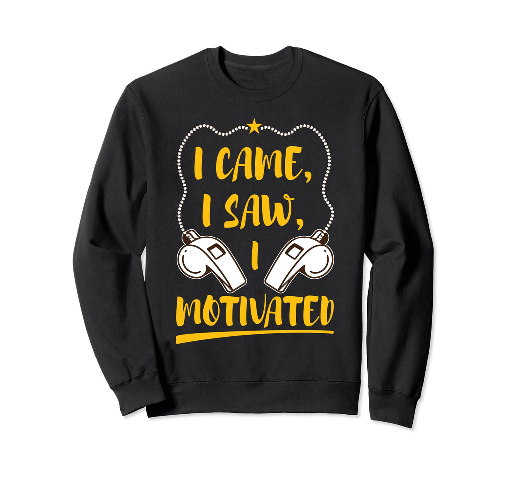 Funny I Came I Saw Veteran Soccer Sweatshirt - Streetwear Style Men Women - T-Shirt, Sweatshirt, Hoodie
