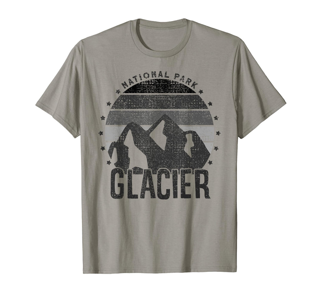 Glacier National Park Us Glacier T-Shirt - Minimalist Print for Adults - T-Shirt, Sweatshirt, Hoodie