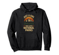 Just Who Loves National Parks Hiking Hoodie - Trendy Graphic Men Women - T-Shirt, Sweatshirt, Hoodie