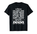 Im Soccer Mom Soccer Player Mama Soccer T-Shirt - Graphic Print Unisex - T-Shirt, Sweatshirt, Hoodie