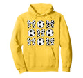 Soccer Coquette Bow Funny Soccer Hoodie - Fun Novelty Design Men Women - T-Shirt, Sweatshirt, Hoodie