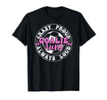 Crazy Proud Soccer Goalie Aunt Soccer T-Shirt - Minimalist Print Men Women - T-Shirt, Sweatshirt, Hoodie