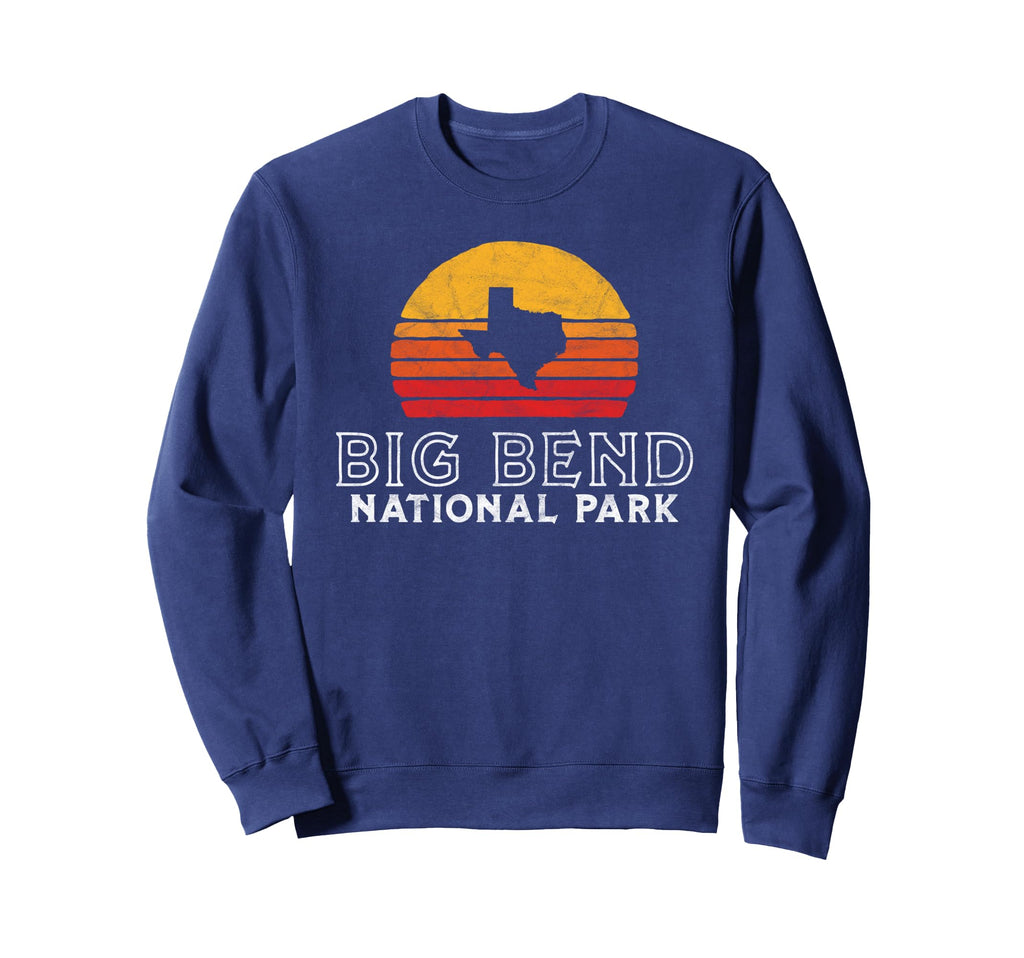 Big Bend National Park Texas Sun Sweatshirt - Unique Graphic Men Women - T-Shirt, Sweatshirt, Hoodie