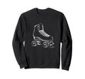 Roller Skates Illustration Clo Sweatshirt - Aesthetic Graphic Unisex - T-Shirt, Sweatshirt, Hoodie