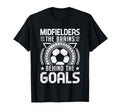 Midfielders Brains Behind Goals T-Shirt - Aesthetic Graphic for Adults - T-Shirt, Sweatshirt, Hoodie