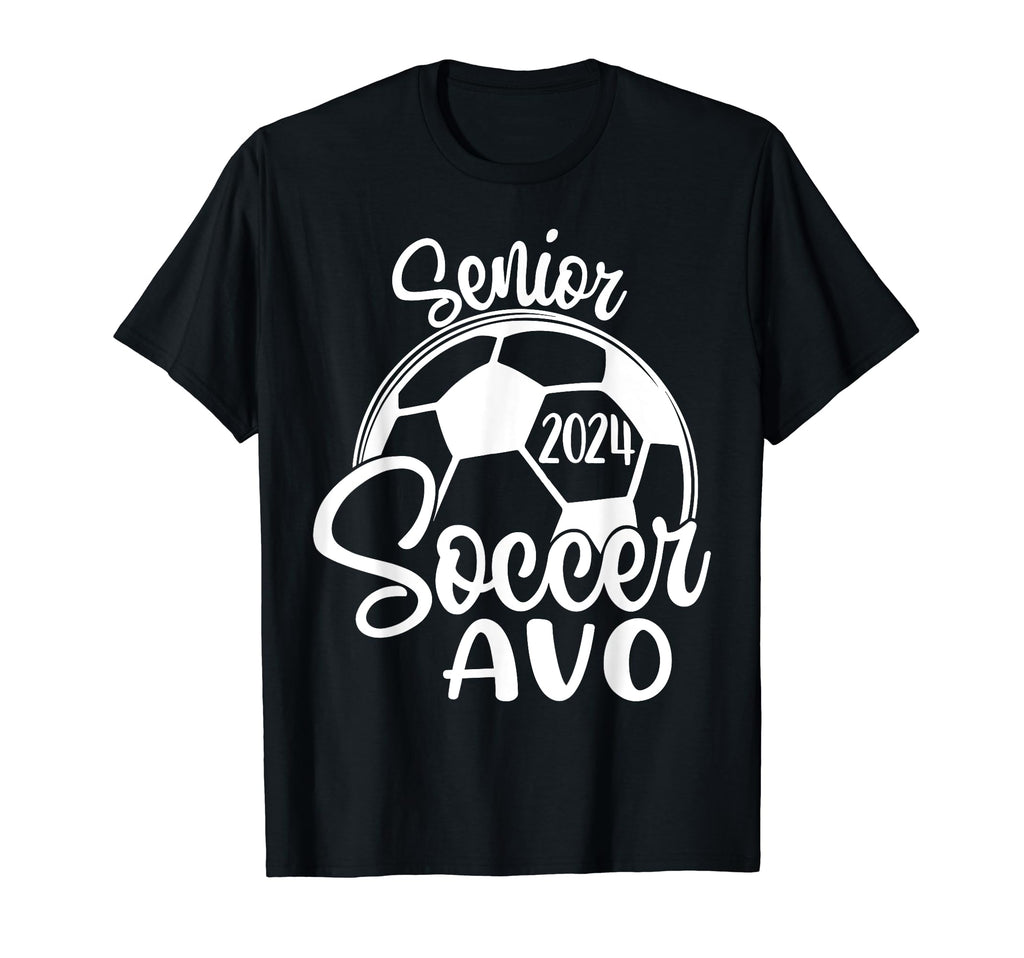 Senior Soccer Avo 2024 Class 2024 T-Shirt - Custom Art Print Men Women - T-Shirt, Sweatshirt, Hoodie