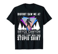 Bryce Canyon National Park Utah Bigfoot T-Shirt - Trendy Graphic Unisex - T-Shirt, Sweatshirt, Hoodie