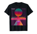 80S Cyberpunk Synthwave Sunset Fast Car T-Shirt - Unique Graphic Men Women - T-Shirt, Sweatshirt, Hoodie