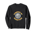 Powered Quarters Arcade Coinop Sweatshirt - Novelty Apparel for Adults - T-Shirt, Sweatshirt, Hoodie