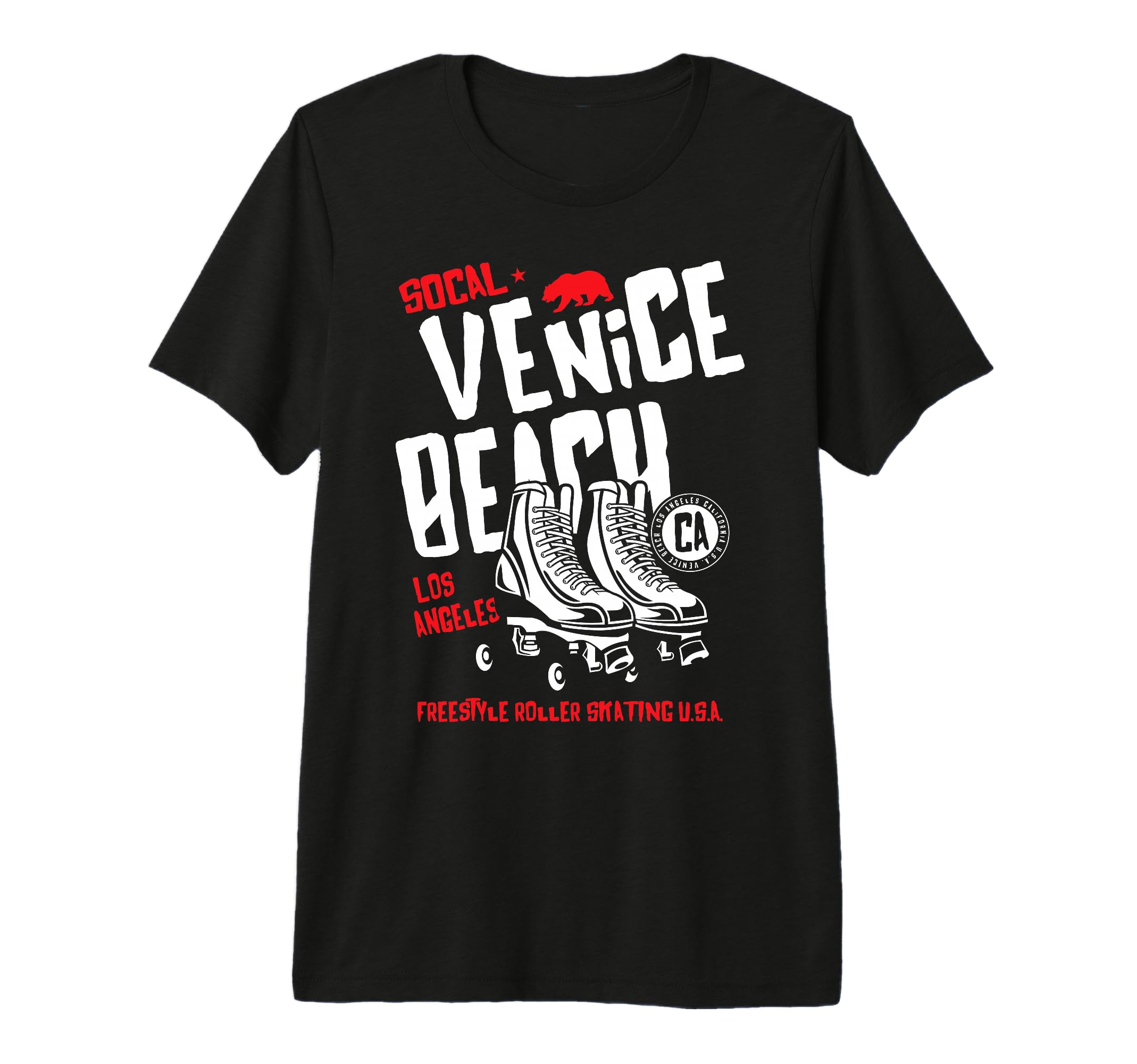 Venice Beach California Roller Skate Tri T-Shirt - Streetwear Style Unisex - T-Shirt, Sweatshirt, Hoodie