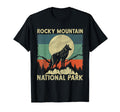 Wolf Rocky Mountain National Park T-Shirt - Aesthetic Graphic Unisex - T-Shirt, Sweatshirt, Hoodie
