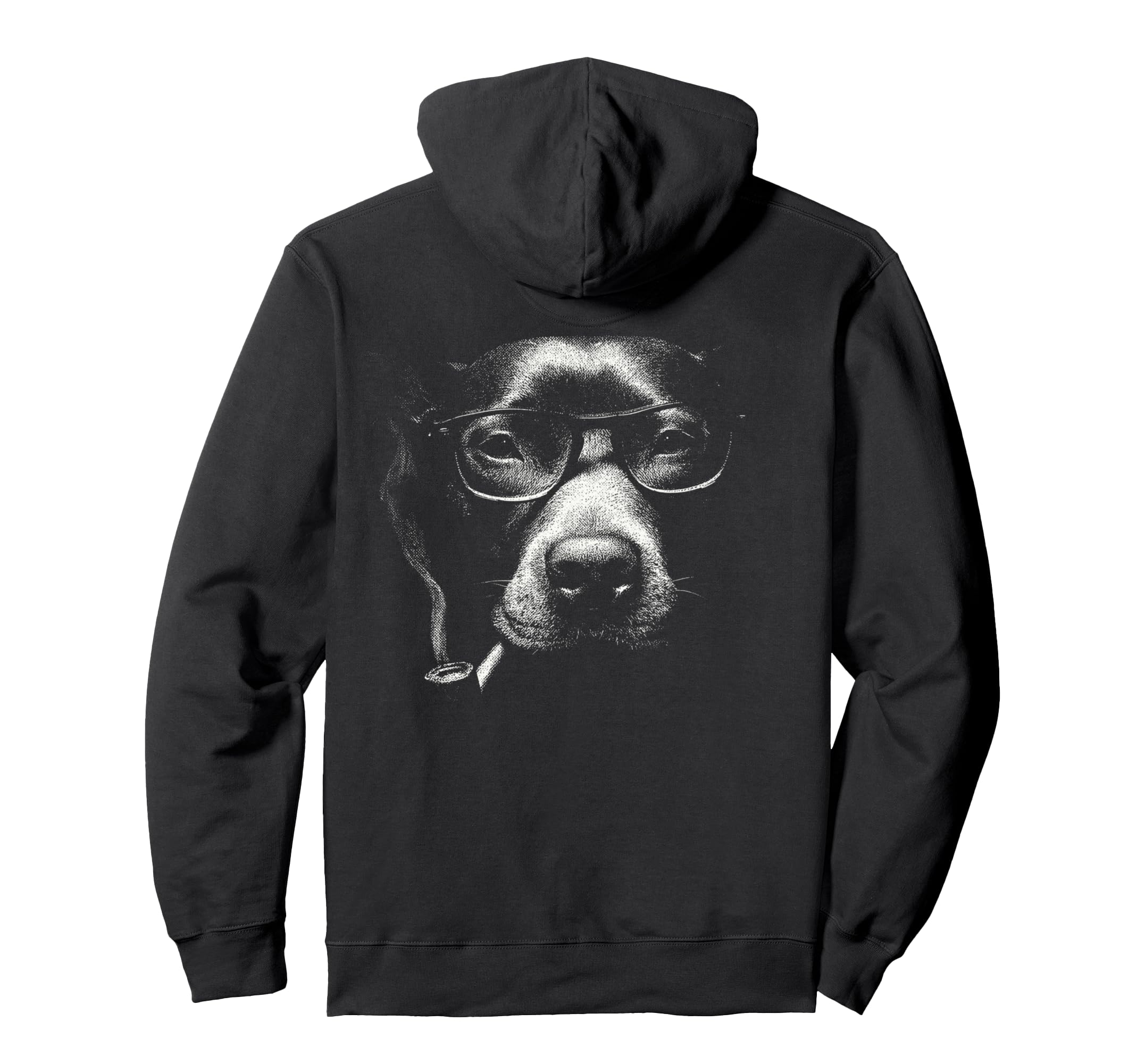 American Pitbull Pipe Glasses Grunge Hoodie - Streetwear Style Men Women - T-Shirt, Sweatshirt, Hoodie