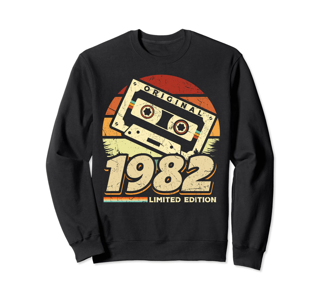 1982 Cassette Tape 42Th Birthday Sweatshirt - Casual Everyday Wear Unisex - T-Shirt, Sweatshirt, Hoodie