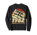 1982 Cassette Tape 42Th Birthday Sweatshirt - Casual Everyday Wear Unisex - T-Shirt, Sweatshirt, Hoodie