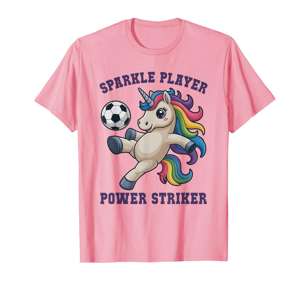 Kawaii Soccer Sparkle Player T-Shirt - Casual Everyday Wear for Adults - T-Shirt, Sweatshirt, Hoodie