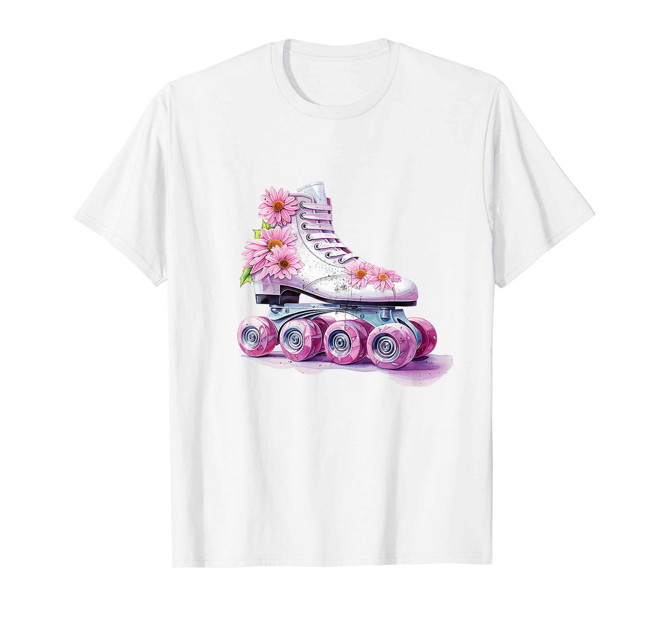 Aesthetic Vaporwave Teens Roller T-Shirt - Minimalist Print Men Women - T-Shirt, Sweatshirt, Hoodie