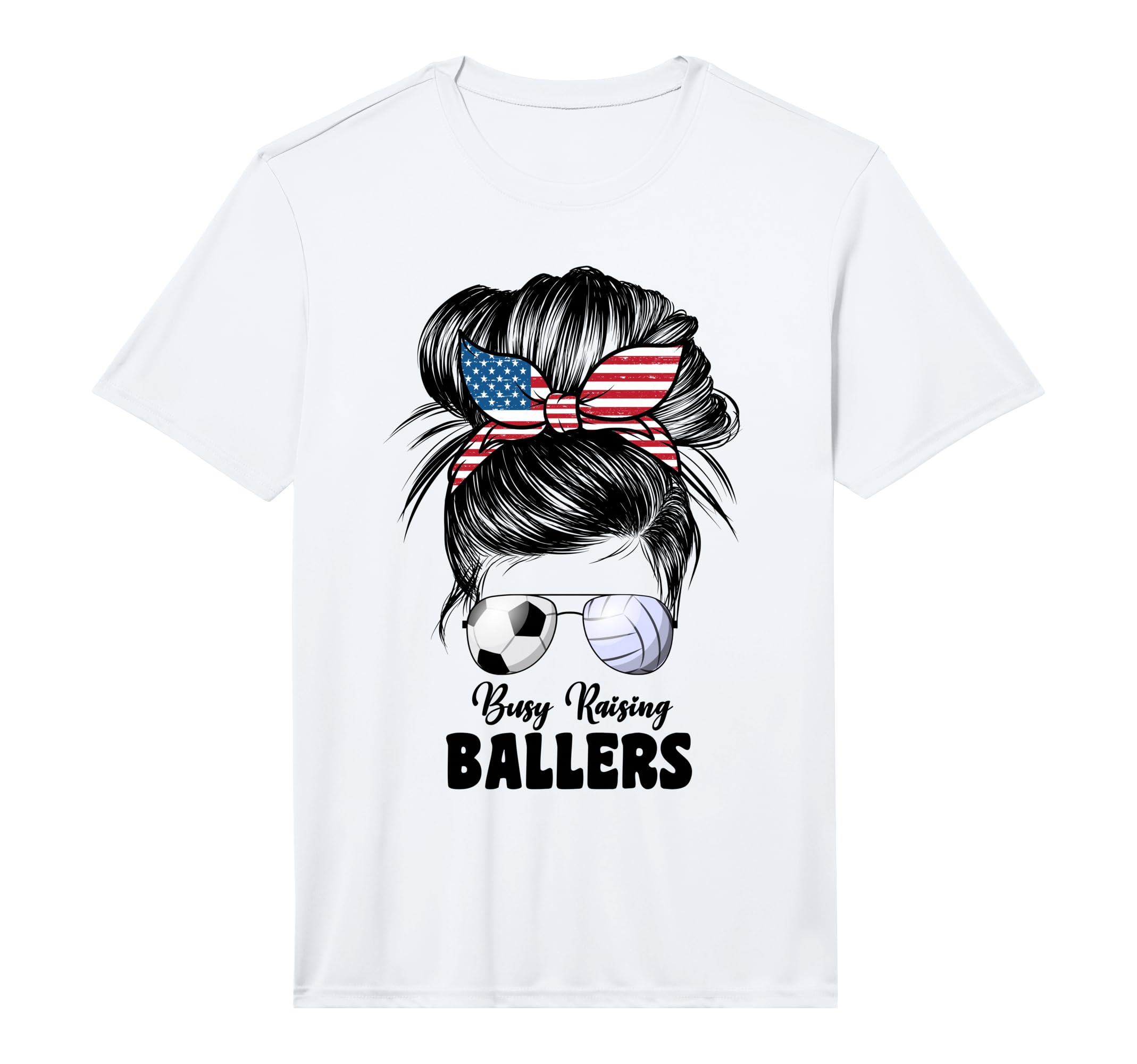 Mens Busy Raising Ballers T-Shirt - Casual Everyday Wear Men Women - T-Shirt, Sweatshirt, Hoodie