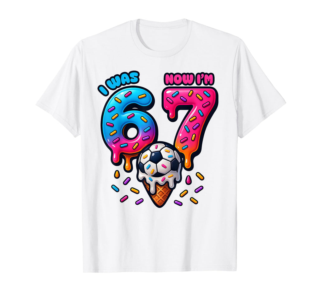 I Was 6 Now Im 7 7Th Birthday Ice T-Shirt - Novelty Apparel for Adults - T-Shirt, Sweatshirt, Hoodie