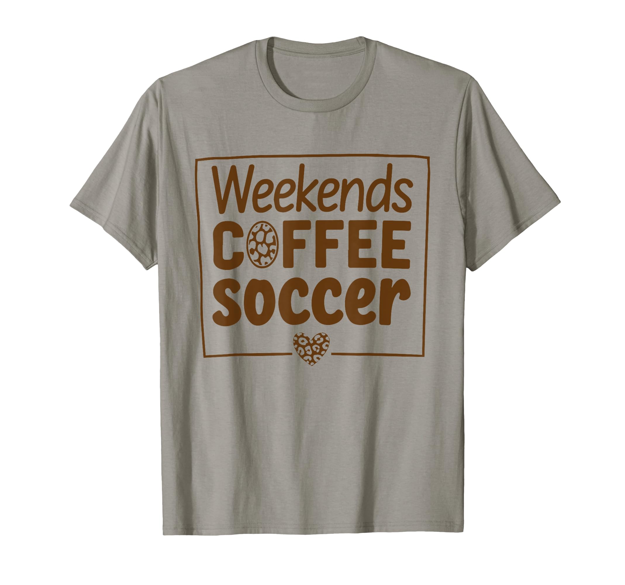 Weekends Coffee And Soccer Mom T-Shirt - Fun Novelty Design for Adults - T-Shirt, Sweatshirt, Hoodie