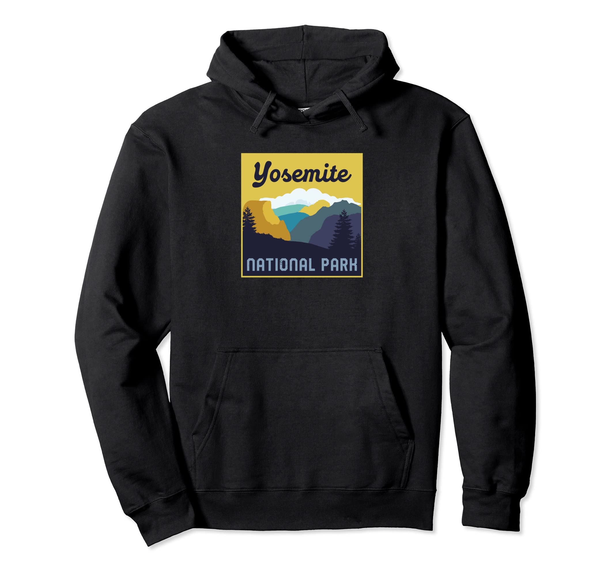 Yosemite National Park California Vacation Hoodie - Graphic Print Unisex - T-Shirt, Sweatshirt, Hoodie