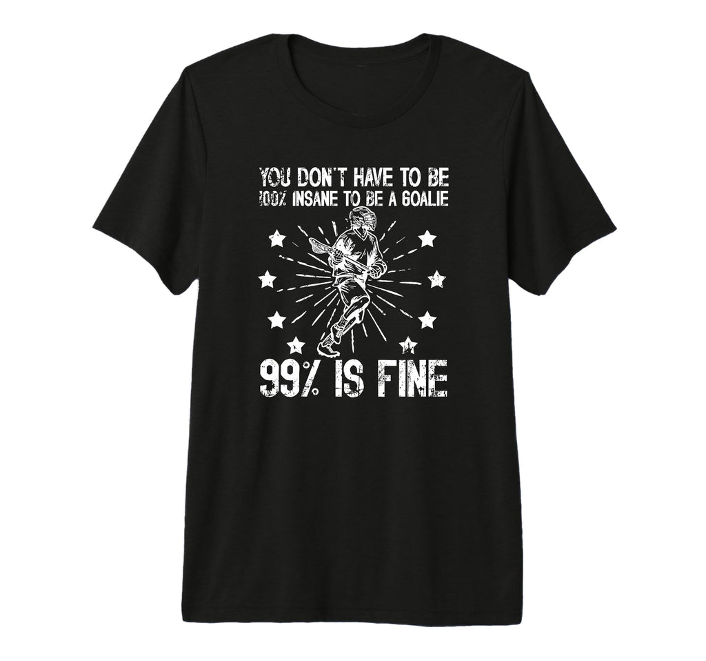 Lacrosse Goalie Funny Lacrosse Keeper T-Shirt - Custom Art Print Men Women - T-Shirt, Sweatshirt, Hoodie