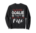 Funny Soccer Goalie Goalkeeper Mom T-Shirt - Minimalist Print for Adults - T-Shirt, Sweatshirt, Hoodie