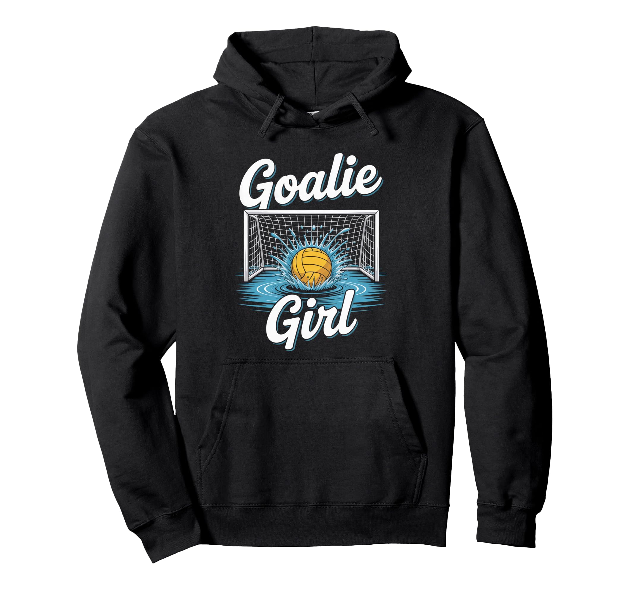 Water Polo Player Goalie Water Polo Hoodie - Graphic Print Unisex - T-Shirt, Sweatshirt, Hoodie