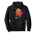 Belgium Soccer Dab Flag Football Hoodie - Graphic Print Unisex - T-Shirt, Sweatshirt, Hoodie