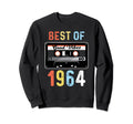 Best 1964 Cassette Tape Sweatshirt - Novelty Apparel Unisex - T-Shirt, Sweatshirt, Hoodie