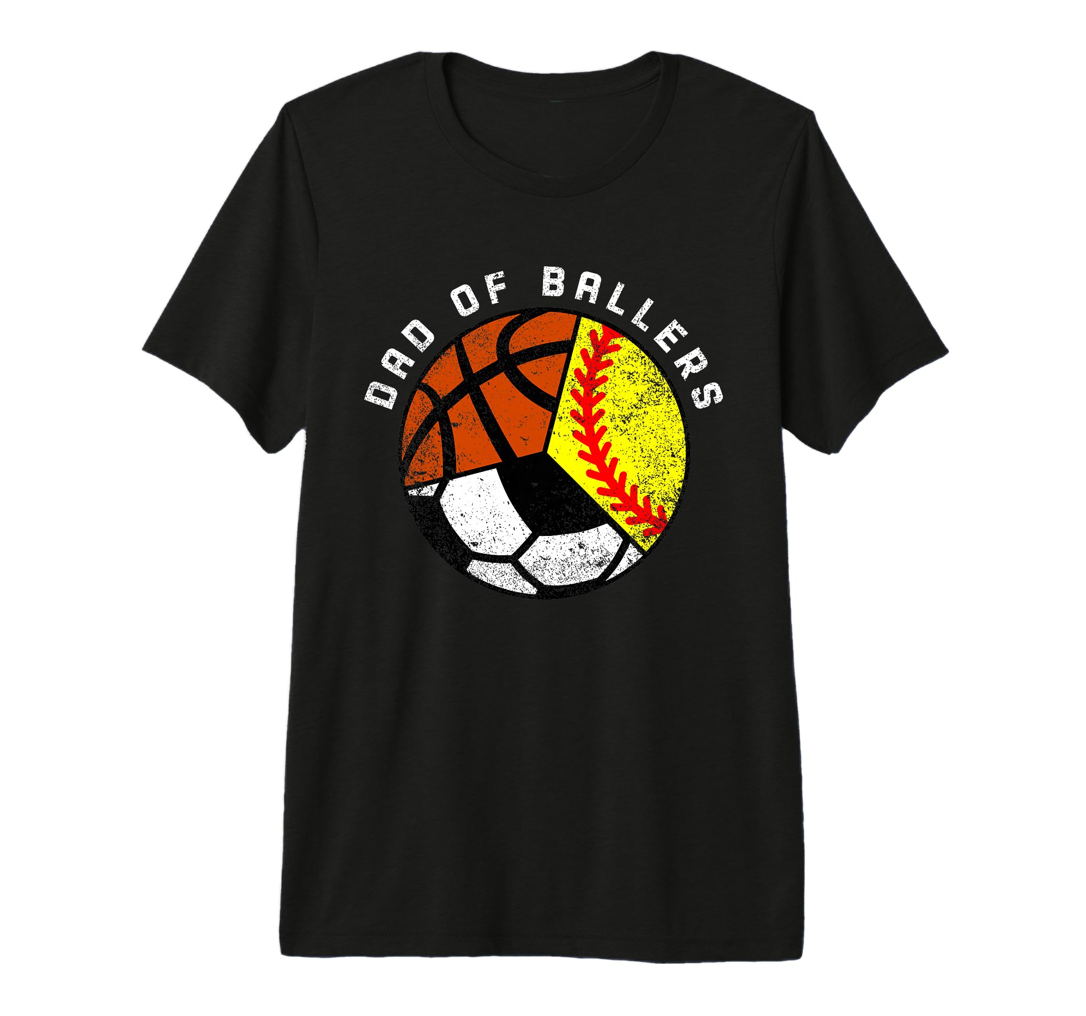 Mens Dad Ballers Funny Softball T-Shirt - Aesthetic Graphic Men Women - T-Shirt, Sweatshirt, Hoodie