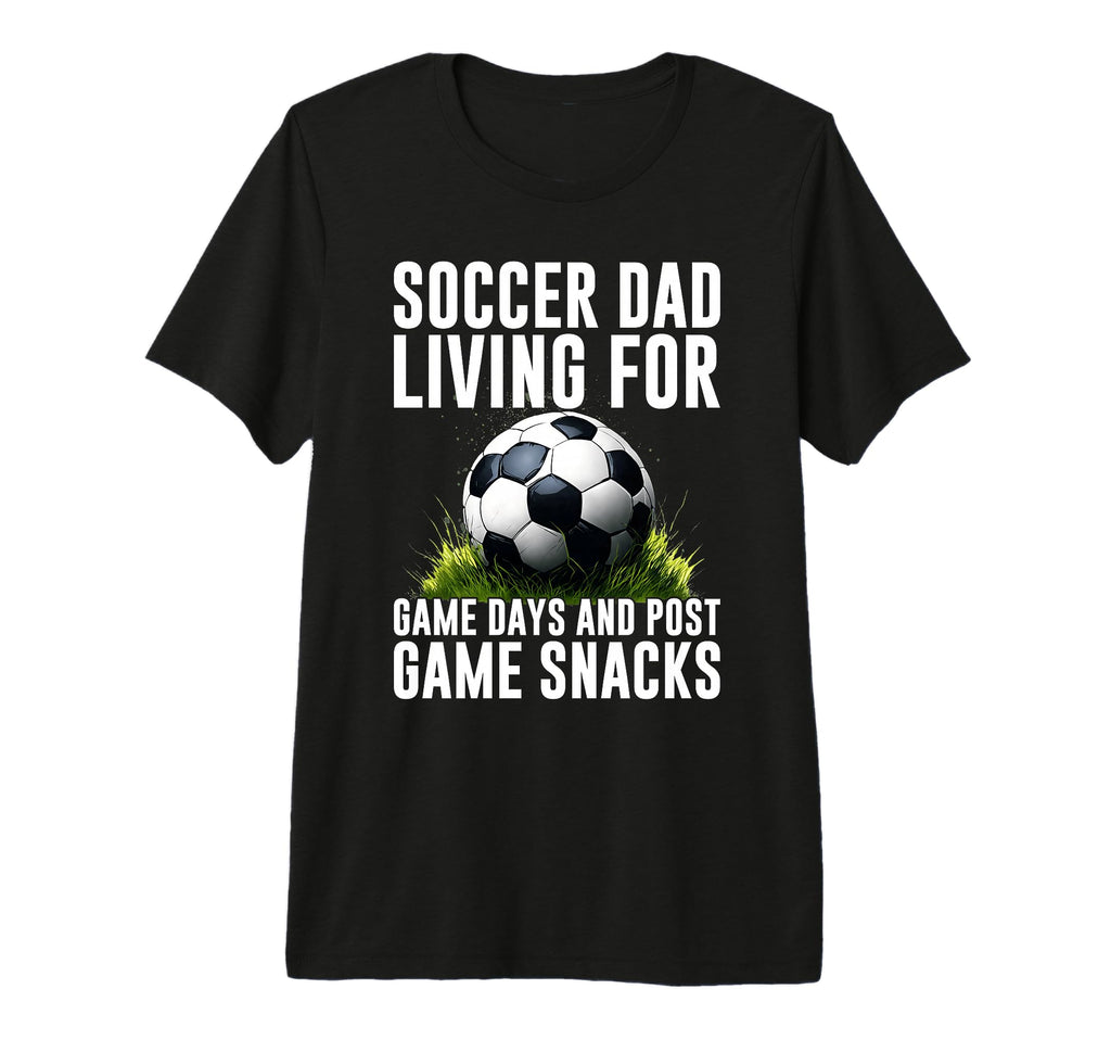 Living Game Days And Post Game Snacks T-Shirt - Novelty Apparel for Adults - T-Shirt, Sweatshirt, Hoodie
