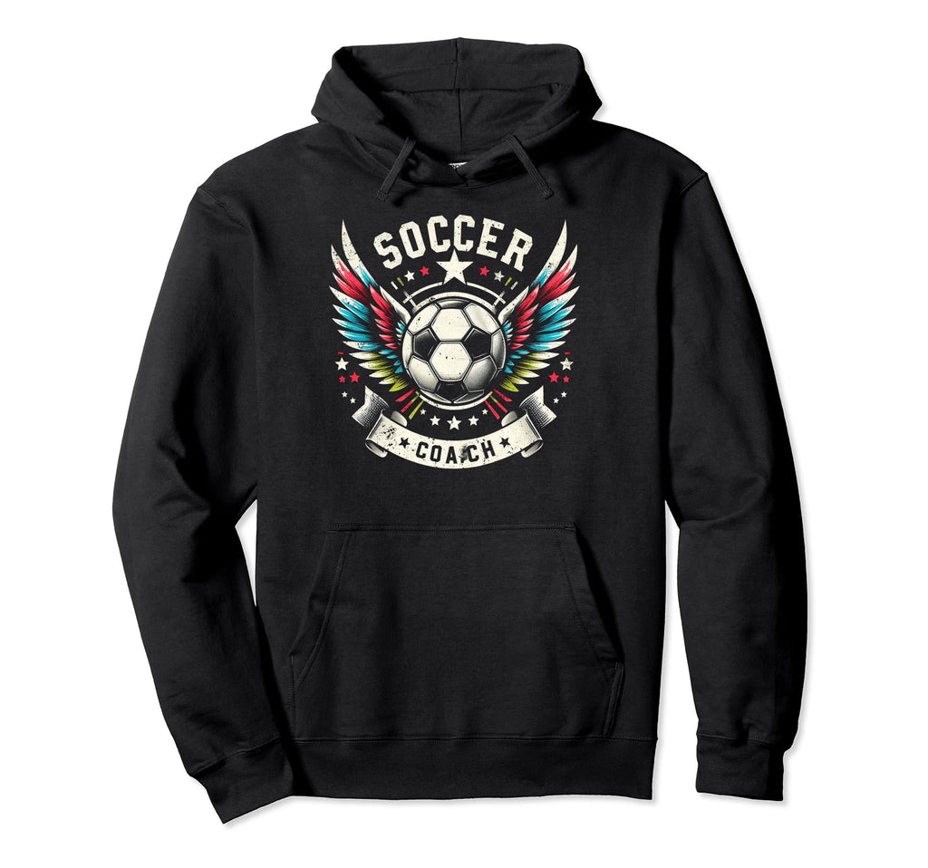 Soccer Coach Training Coaching Hoodie - Casual Everyday Wear for Adults - T-Shirt, Sweatshirt, Hoodie