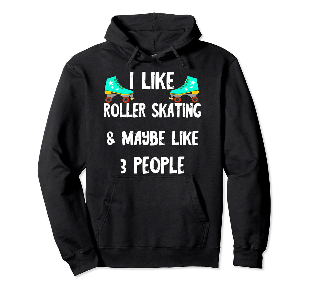 Roller Skating Roller Skates Driving Hoodie - Custom Art Print for Adults - T-Shirt, Sweatshirt, Hoodie