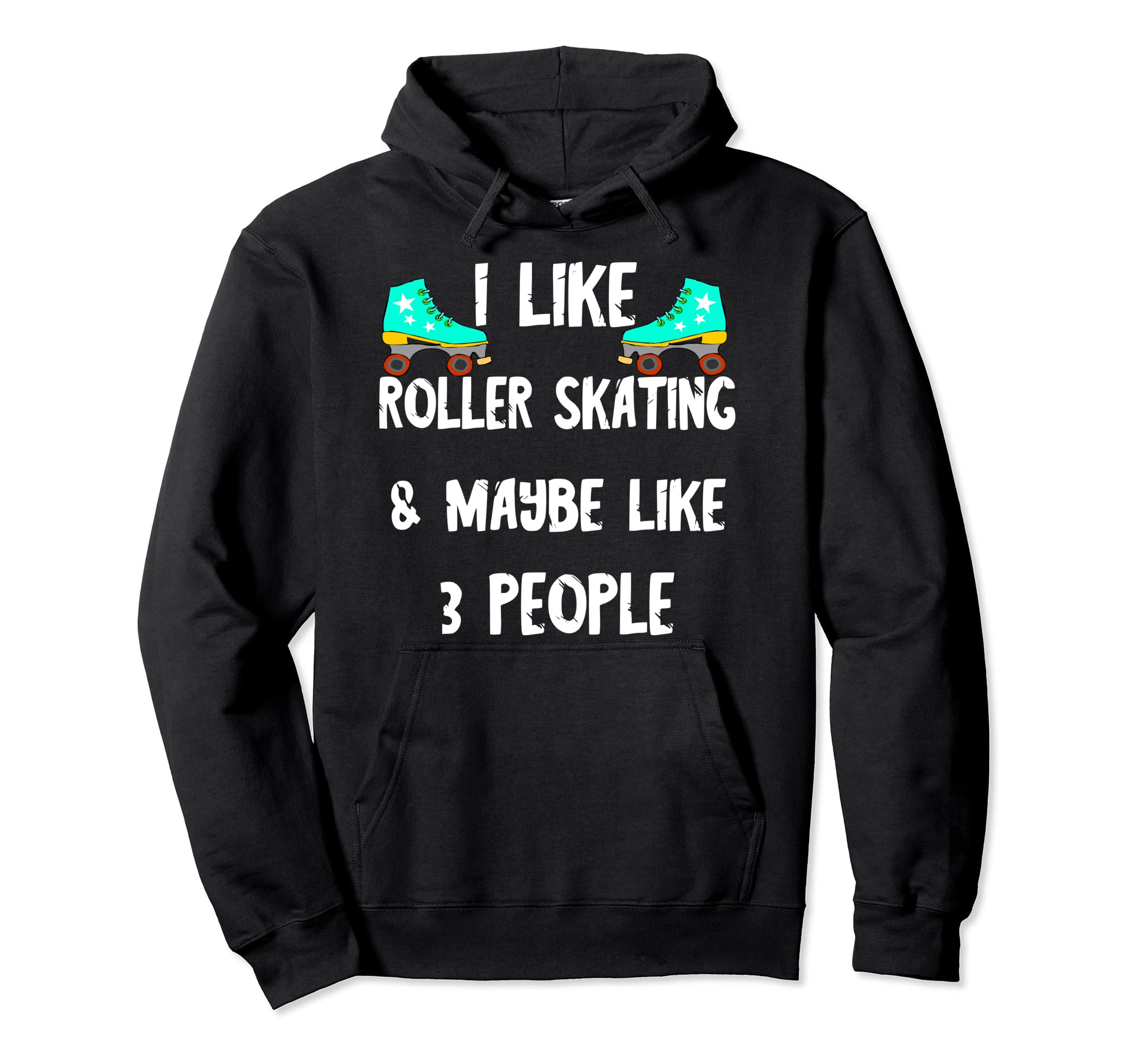 Roller Skating Roller Skates Driving Hoodie - Custom Art Print for Adults - T-Shirt, Sweatshirt, Hoodie