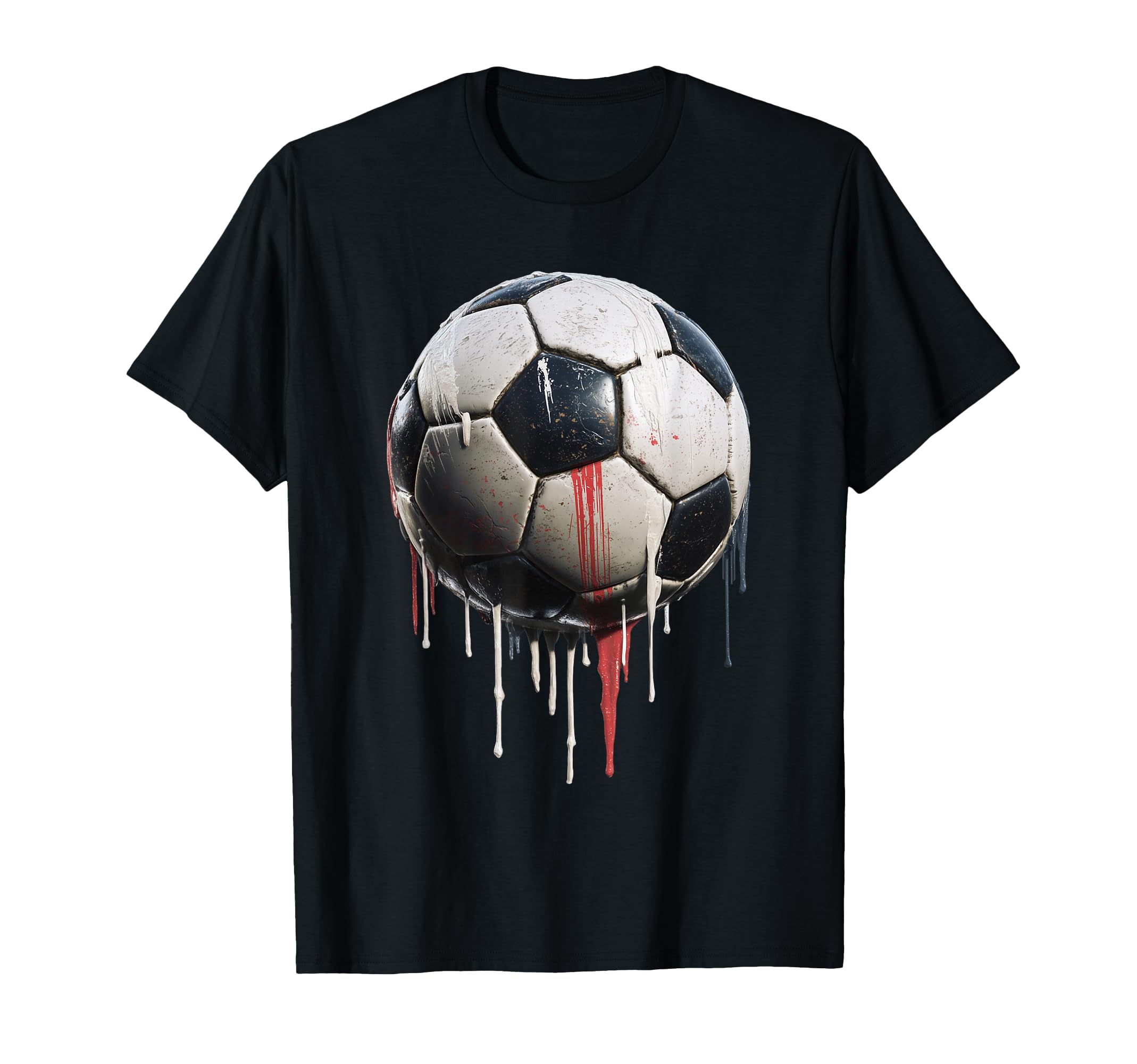 Soccer Ball Football Player And Fan T-Shirt - Aesthetic Graphic for Adults - T-Shirt, Sweatshirt, Hoodie