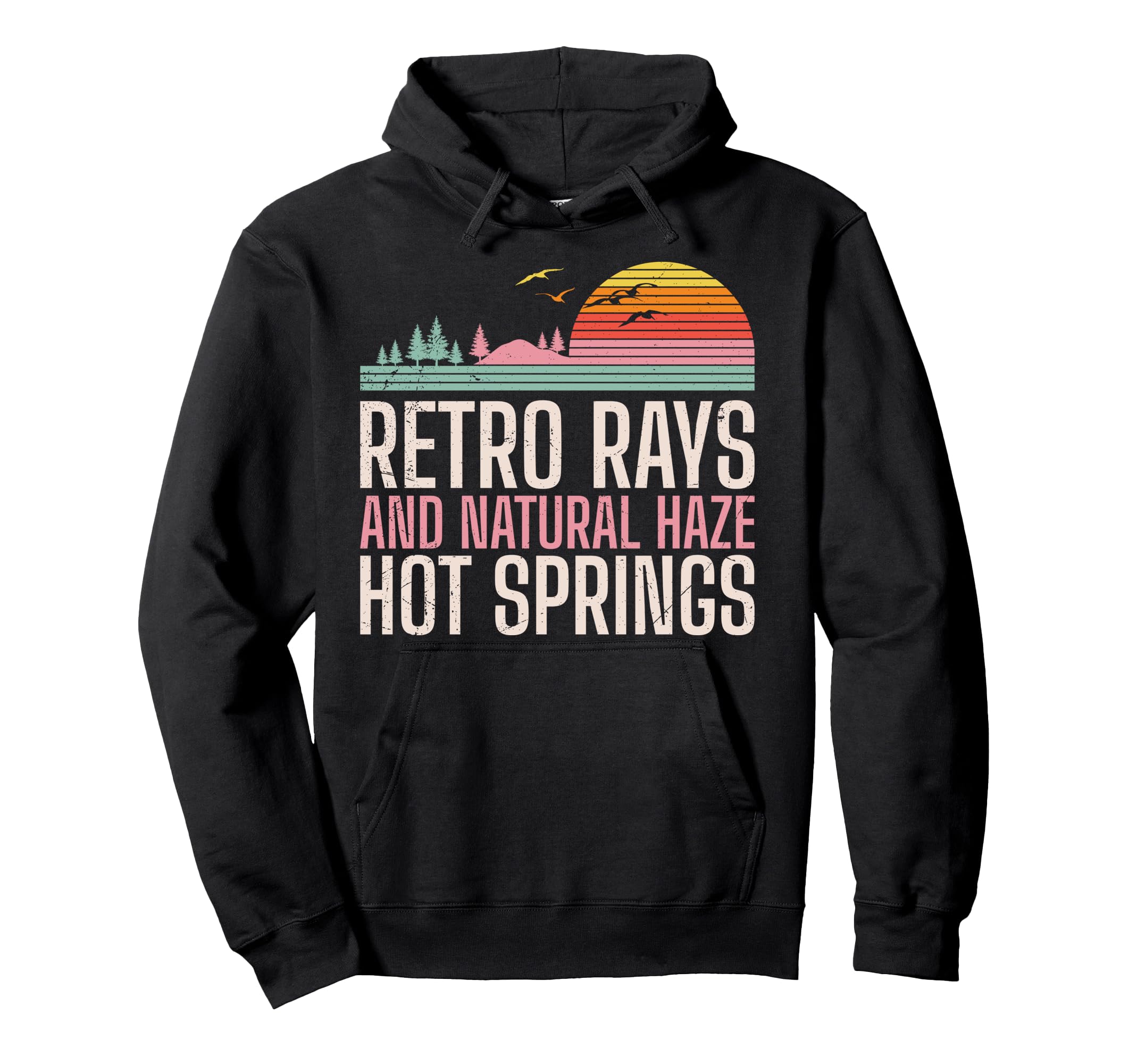 Arkansas Rays And Natural Haze Hot Spings Hoodie - Streetwear Style Unisex - T-Shirt, Sweatshirt, Hoodie