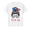 Play Like Usa Soccer Funny T-Shirt - Fun Novelty Design Men Women - T-Shirt, Sweatshirt, Hoodie