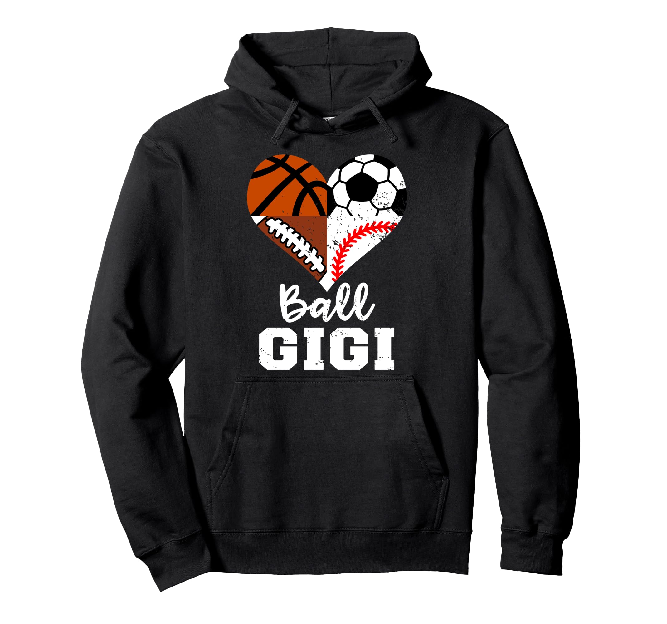 Ball Gigi Soccer Football Baseball Hoodie - Aesthetic Graphic Men Women - T-Shirt, Sweatshirt, Hoodie