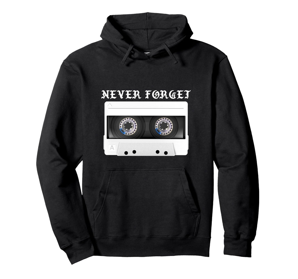 80S 90S Cassette Mixtape Hoodie - Unique Graphic Unisex - T-Shirt, Sweatshirt, Hoodie