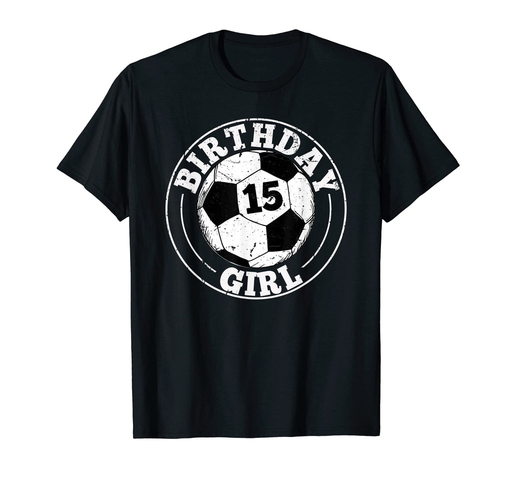 Birthday Soccer 15Th Player 15 Year Old T-Shirt - Graphic Print Unisex - T-Shirt, Sweatshirt, Hoodie