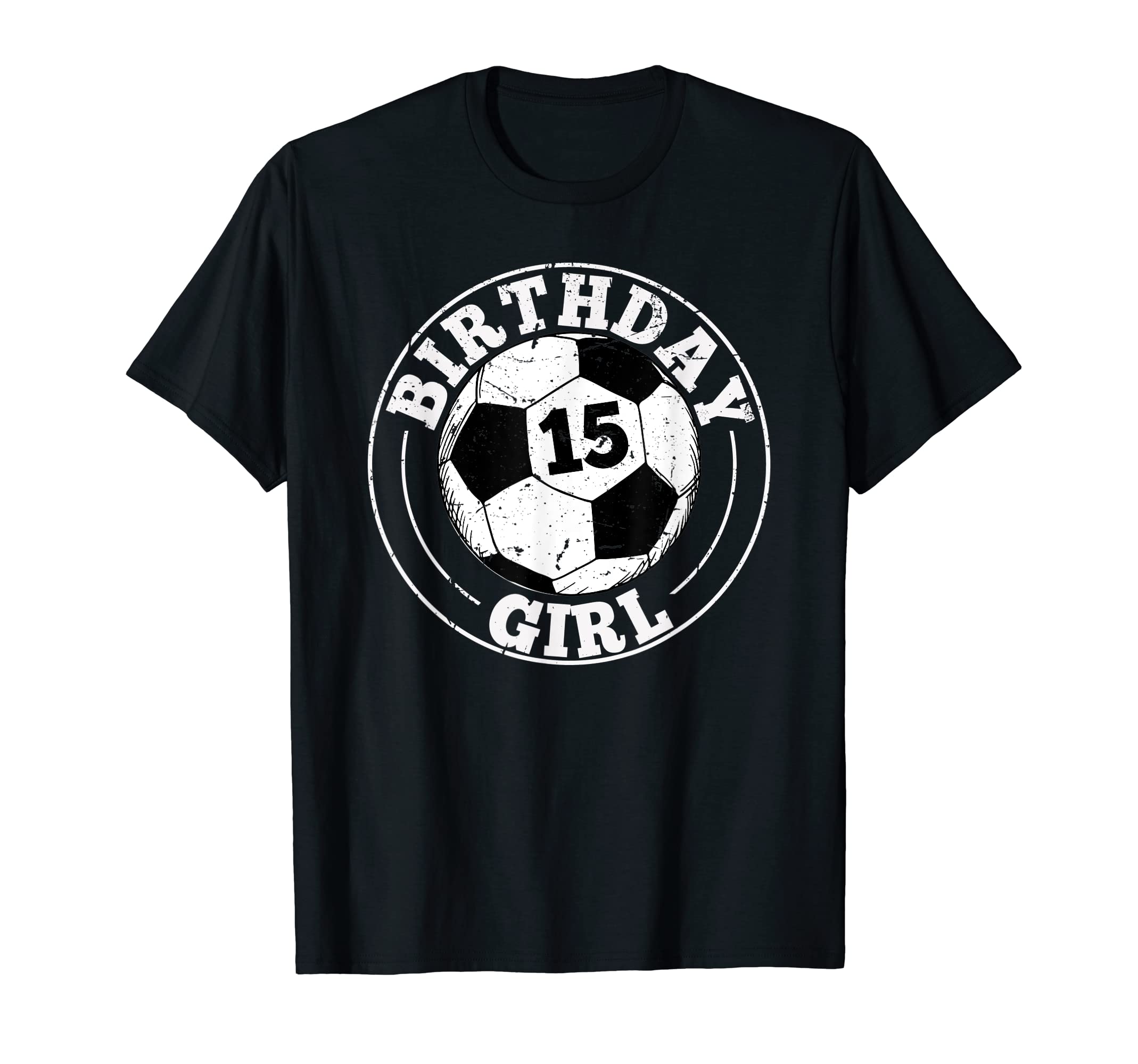 Birthday Soccer 15Th Player 15 Year T-Shirt - Custom Art Print for Adults - T-Shirt, Sweatshirt, Hoodie