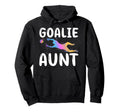 Soccer Goalie Aunt Soccer Keeper Hoodie - Minimalist Print for Adults - T-Shirt, Sweatshirt, Hoodie