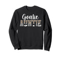 Ice Hockey Goalie Auntie Hockey Sweatshirt - Minimalist Print Unisex - T-Shirt, Sweatshirt, Hoodie
