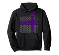 Senior Class 2026 Graduation Soccer Hoodie - Custom Art Print for Adults - T-Shirt, Sweatshirt, Hoodie