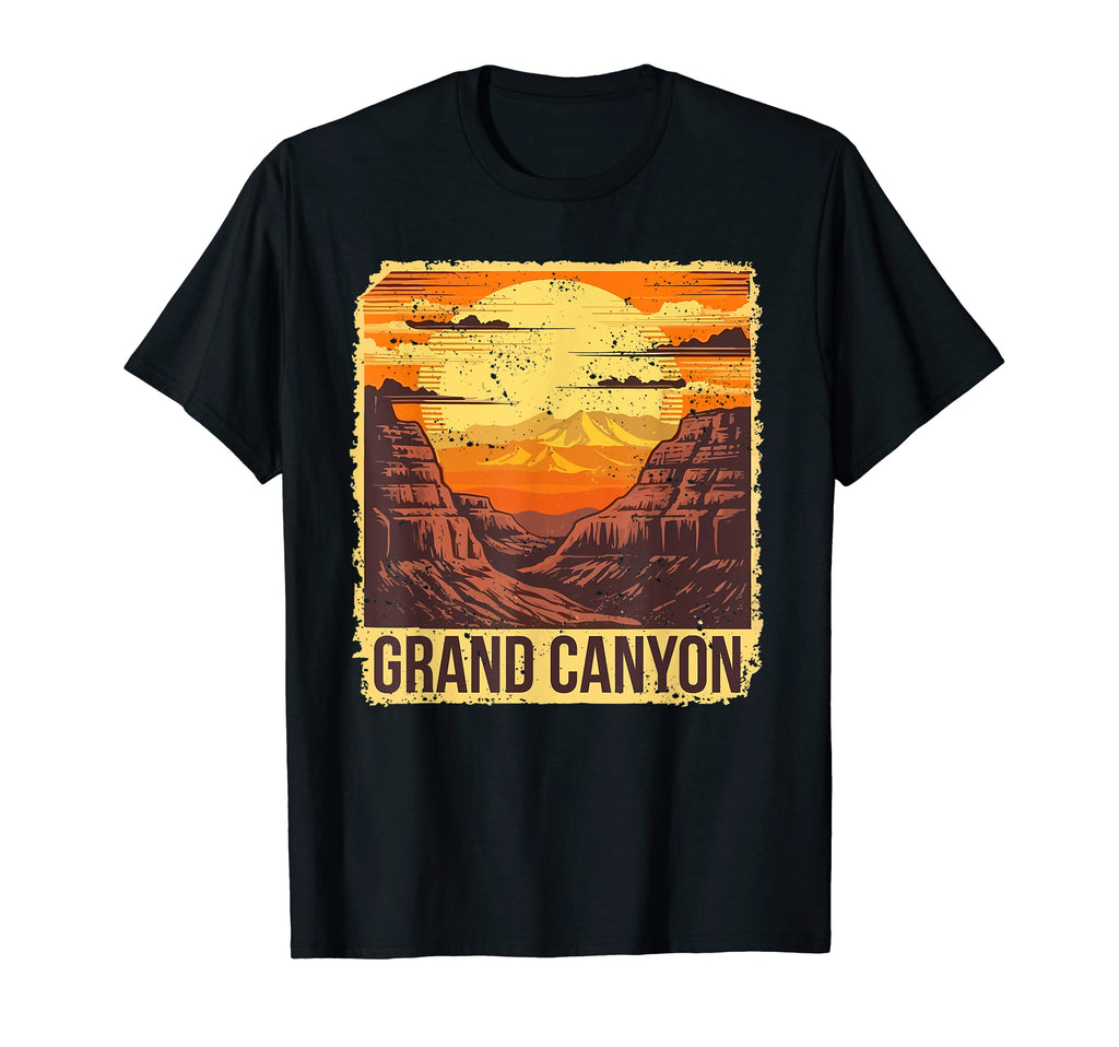 Grand Canyon National Park Sunset T-Shirt - Fun Novelty Design for Adults - T-Shirt, Sweatshirt, Hoodie