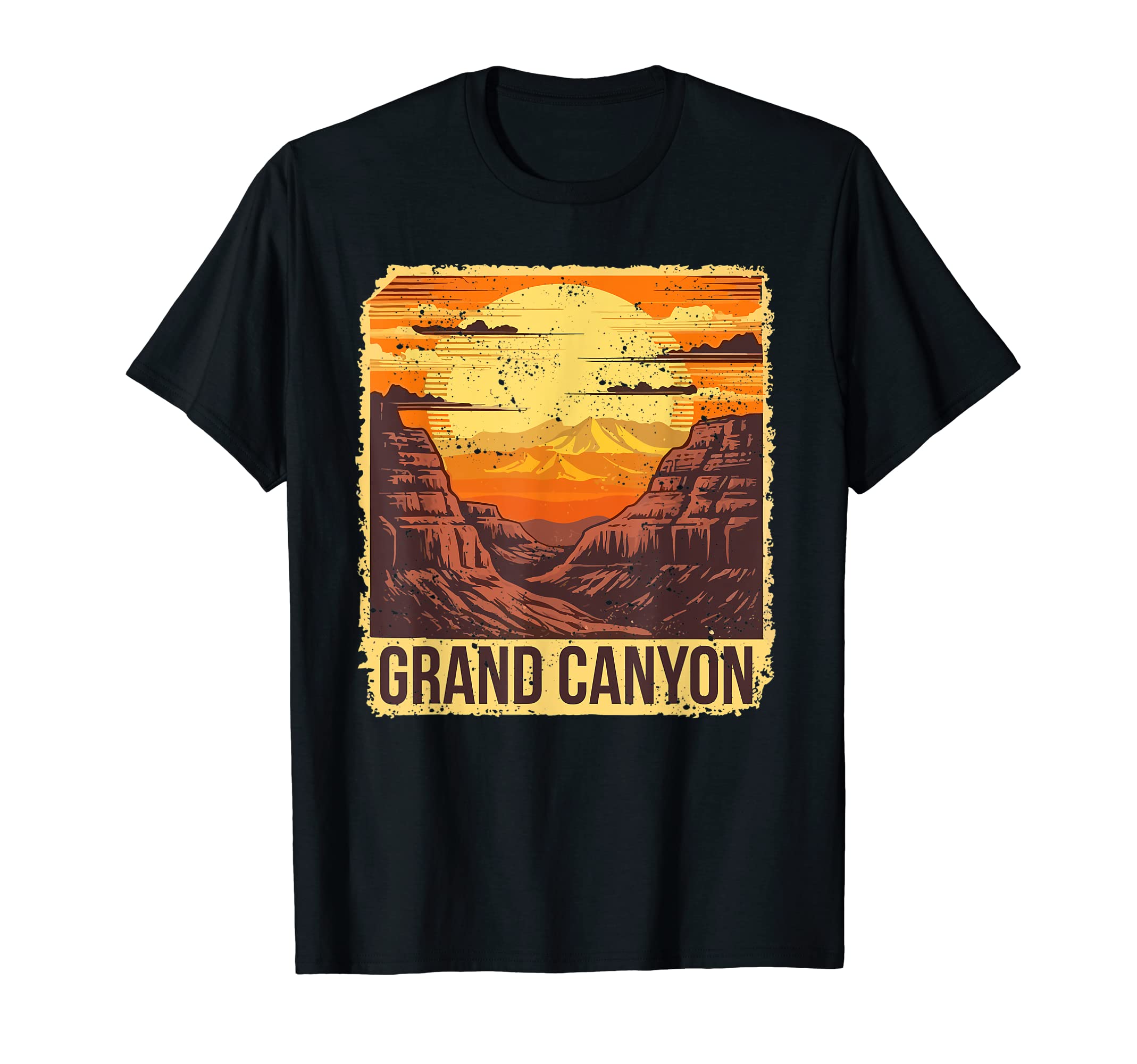 Grand Canyon National Park Sunset T-Shirt - Fun Novelty Design for Adults - T-Shirt, Sweatshirt, Hoodie