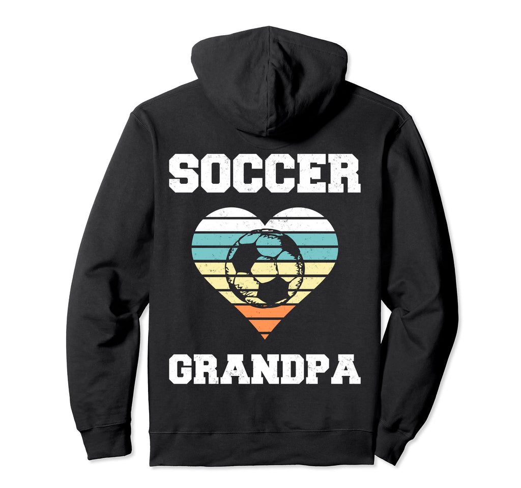 Soccer Grandpa Family Matching Sport Hoodie - Fun Novelty Design Men Women - T-Shirt, Sweatshirt, Hoodie