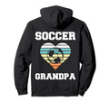 Soccer Grandpa Family Matching Sport Hoodie - Fun Novelty Design Men Women - T-Shirt, Sweatshirt, Hoodie