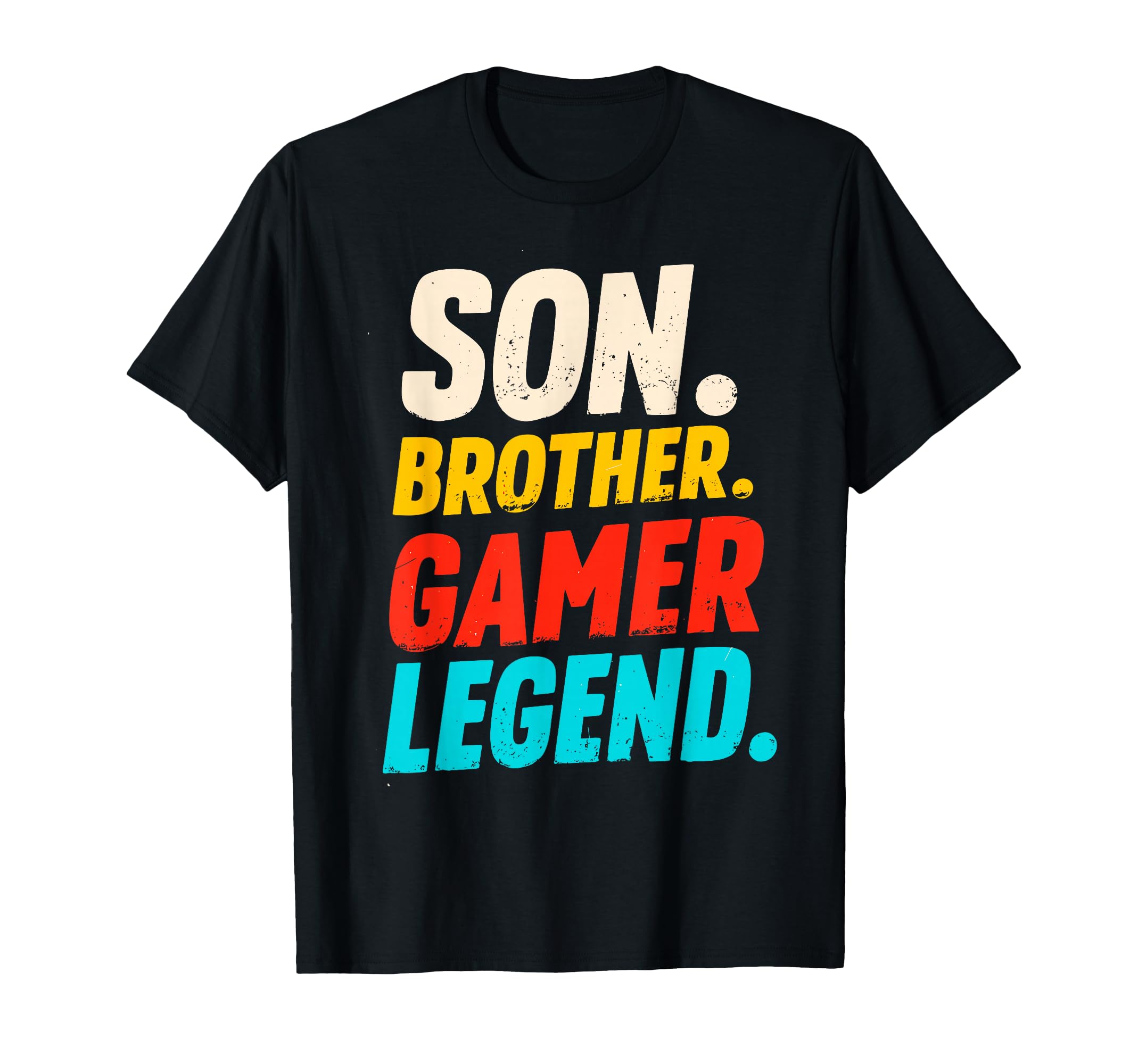 Son Brother Gamer Legend Video Game T-Shirt - Trendy Graphic Men Women - T-Shirt, Sweatshirt, Hoodie