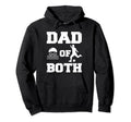 Dad Both Funny Swim Soccer Dad Hoodie - Streetwear Style for Adults - T-Shirt, Sweatshirt, Hoodie